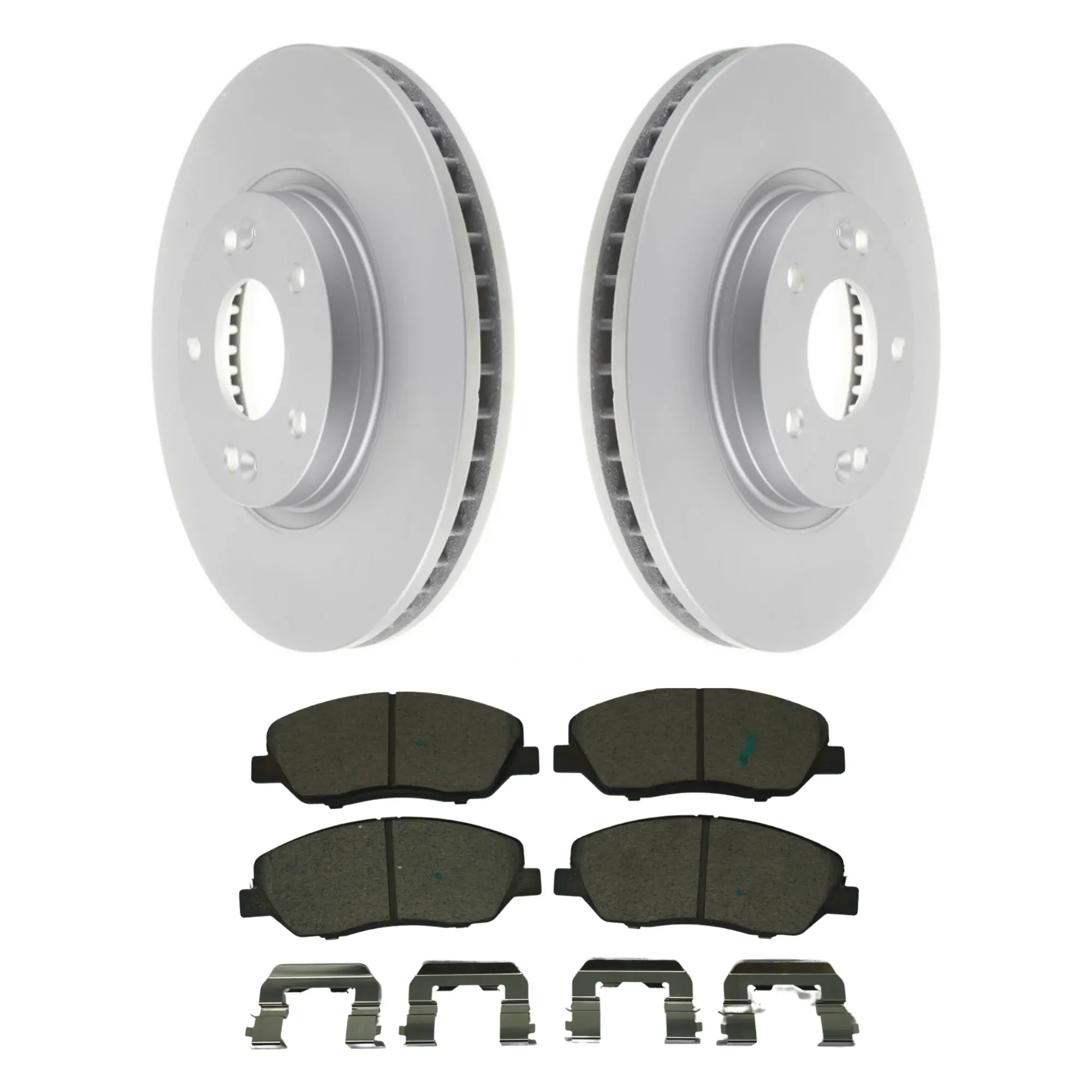 Coated Brake Rotor & Ceramic Pad Kit - image principale du produit