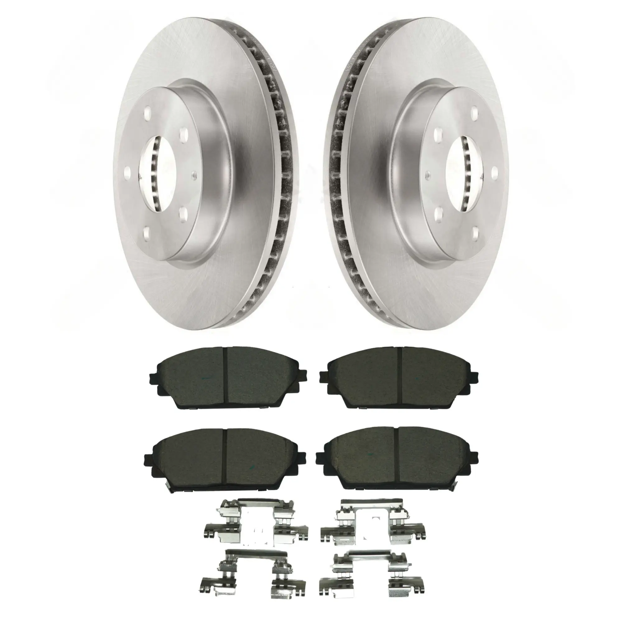 Coated Brake Rotor & Ceramic Pad Kit - image principale du produit