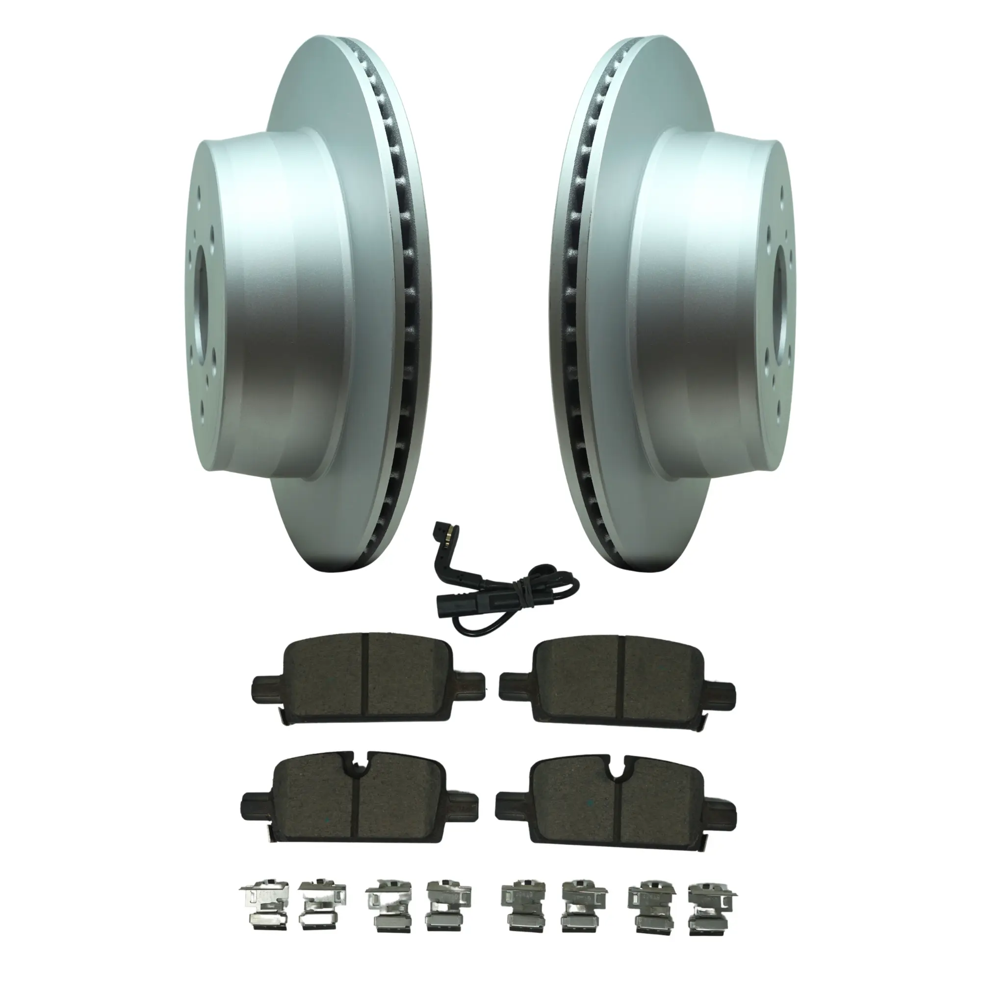 Coated Brake Rotor & Ceramic Pad Kit - image principale du produit
