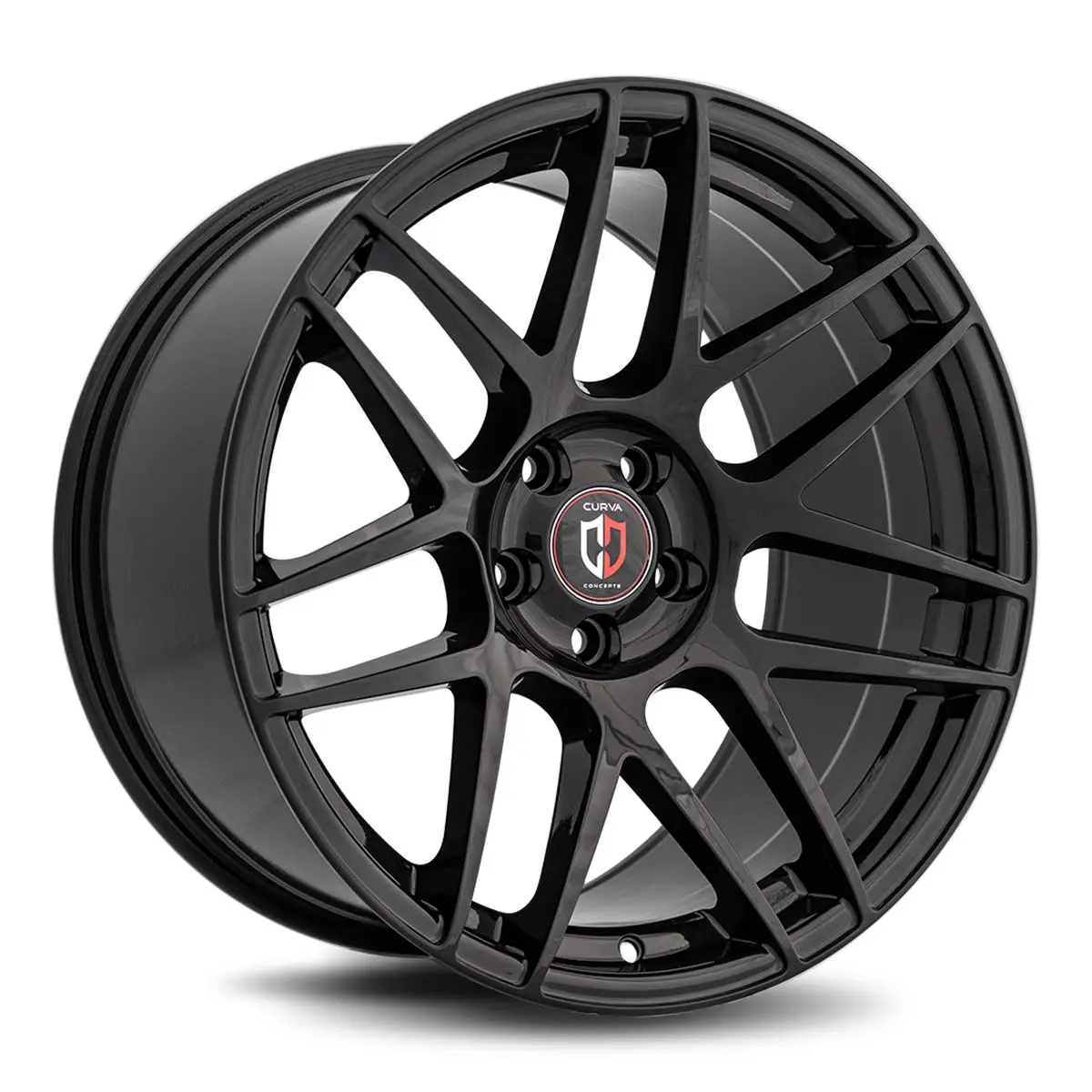 Curva Concepts C300 18X8.5 5X108 ET 35mm Gloss Black