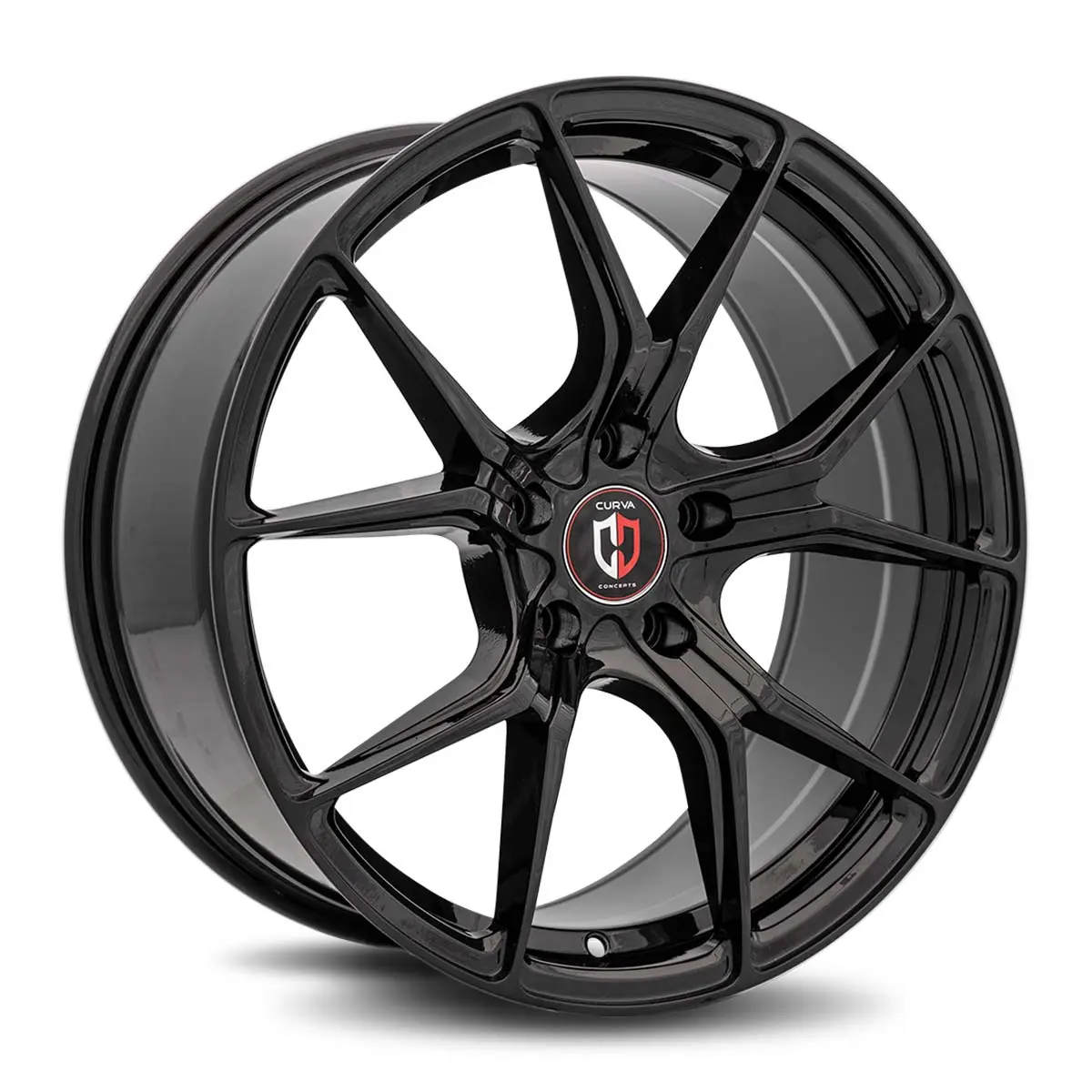 Curva Concepts C42 20X8.5 5X120 ET 20mm Gloss Black