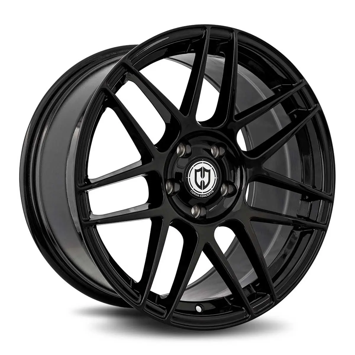 Curva Concepts CFF300 19X9 5X112 ET 30mm Gloss Black