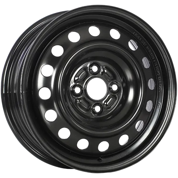 RNB RNB Steel 16X6 4X108 ET 36mm Black E-Coating
