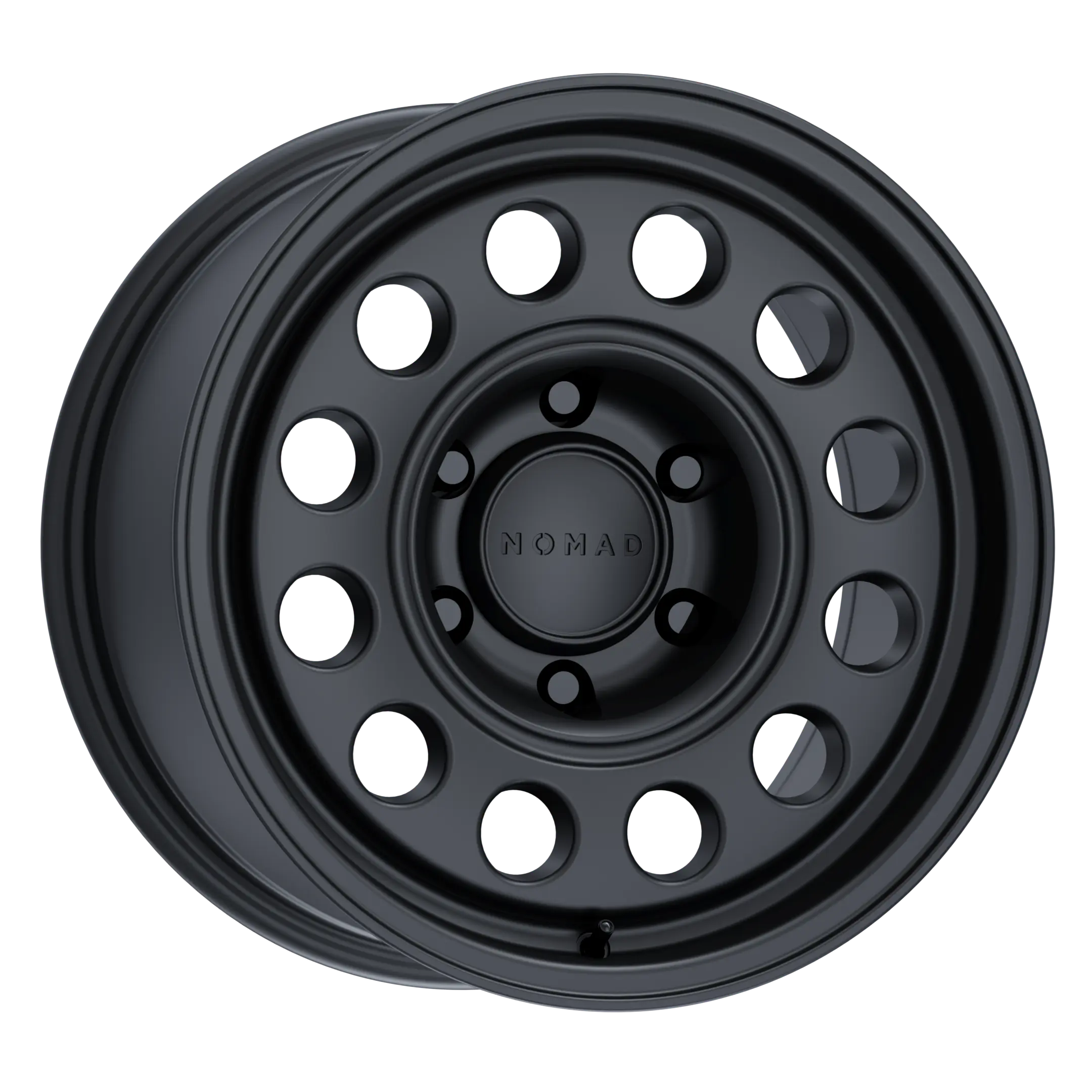 Nomad Wheels 501 Convoy 15X7 5X114.3 ET -10mm Satin Black