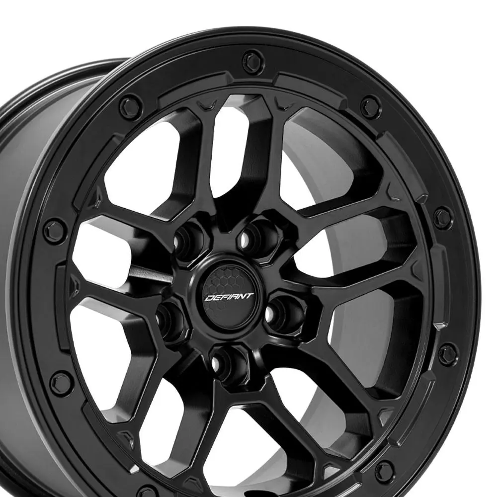 Defiant DF01 17X8 5X127 ET 12mm Satin Black thumbnail 3