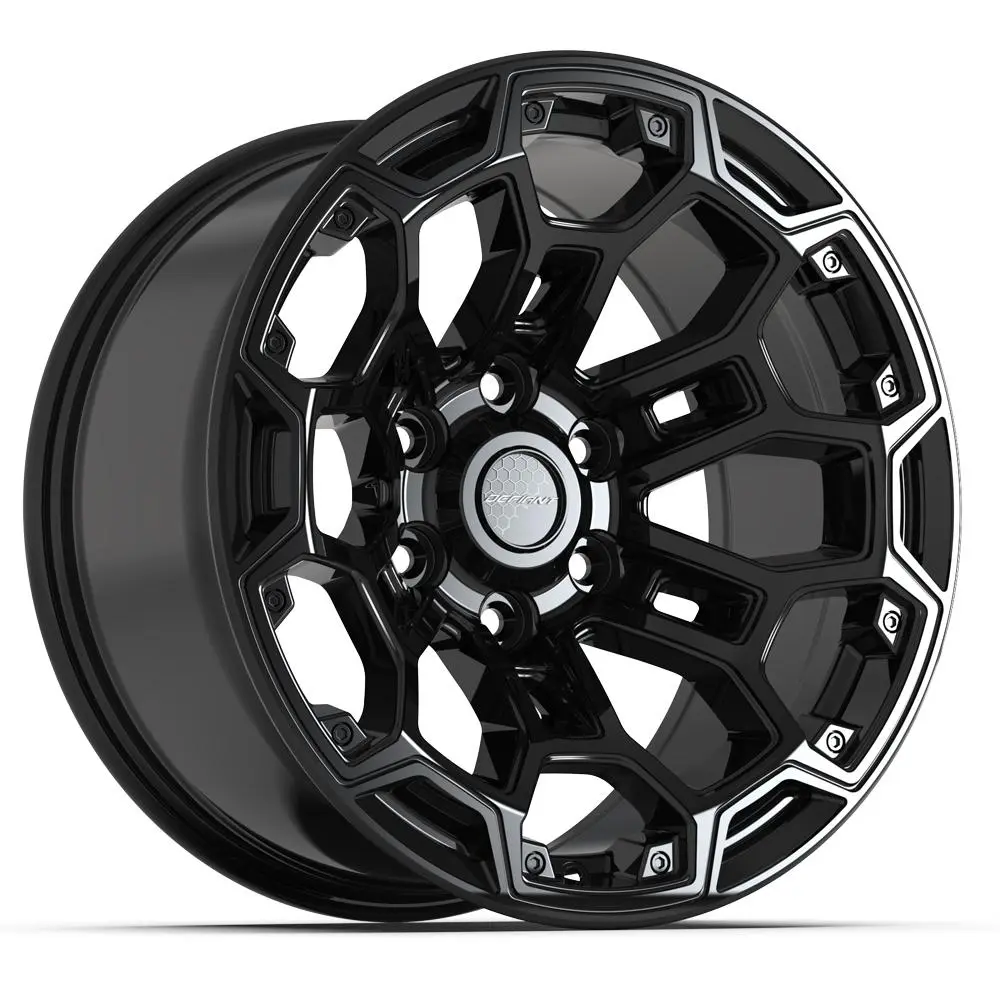 Defiant DF03 18X9 6X139.7 ET -12mm Gloss Black thumbnail 3