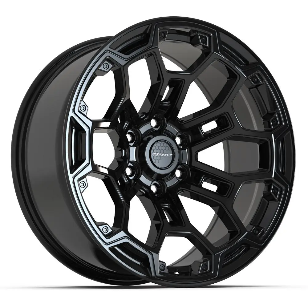 Defiant DF03 18X9 6X139.7 ET -12mm Gloss Black