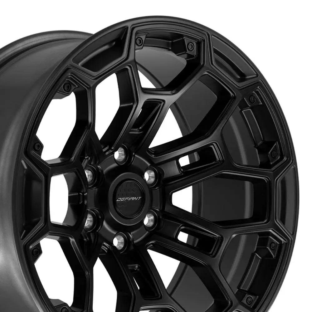 Defiant DF03 18X9 6X139.7 ET -12mm Satin Black with Satin Charcoal thumbnail 3