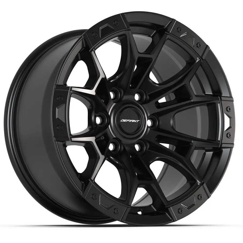 Defiant DF04 17X9 6X135 ET 12mm Satin Black thumbnail 3