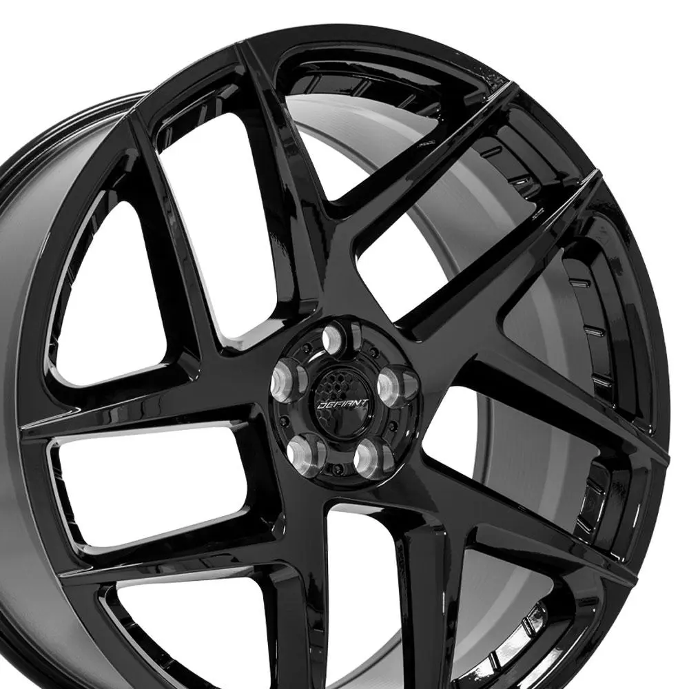 Defiant DF05 22X10 5X108 ET 37mm Gloss Black thumbnail 3