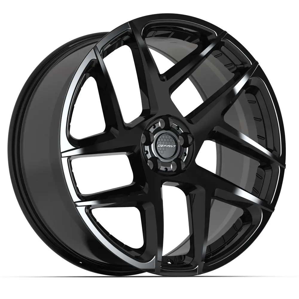 Defiant DF05 22X10 5X108 ET 37mm Gloss Black