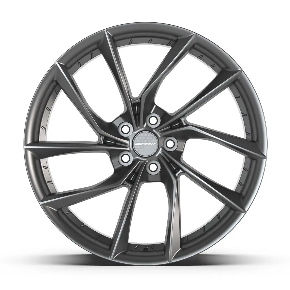 Defiant DF06 20X9 5X114.3 ET 35mm Dark Satin Charcoal miniature 2