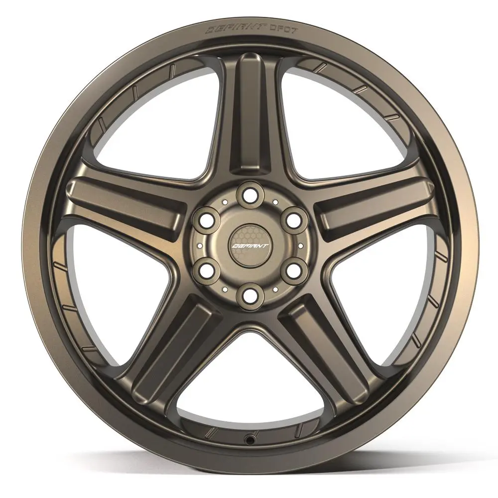 Defiant DF07 22X10 6X139.7 ET -12mm Bronze thumbnail 2