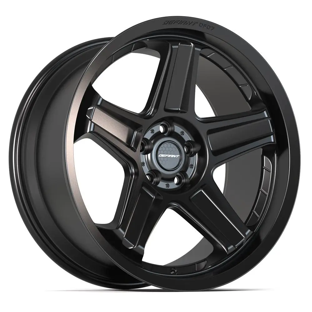 Defiant DF07 20X9.5 5X115 ET 15mm Satin Black