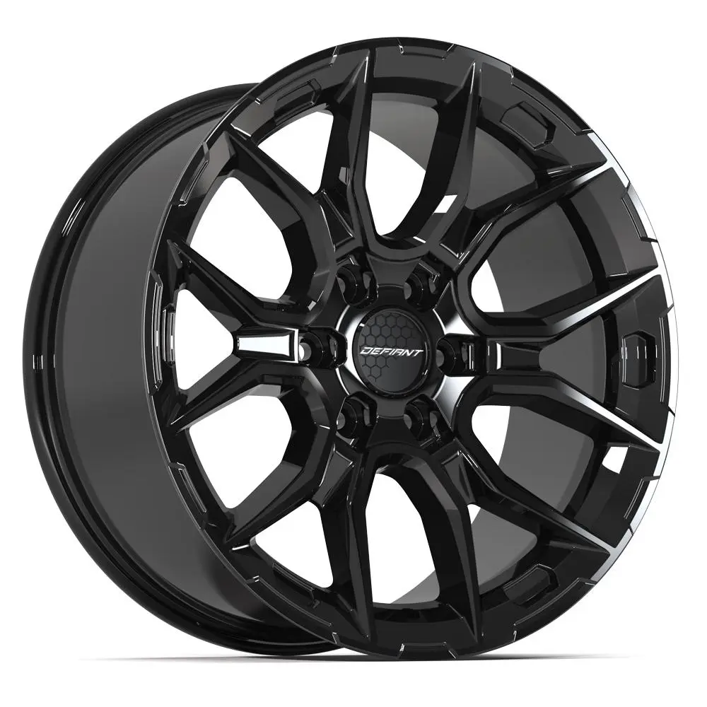 Defiant DF18 20X9 6X139.7 ET 18mm Gloss Black