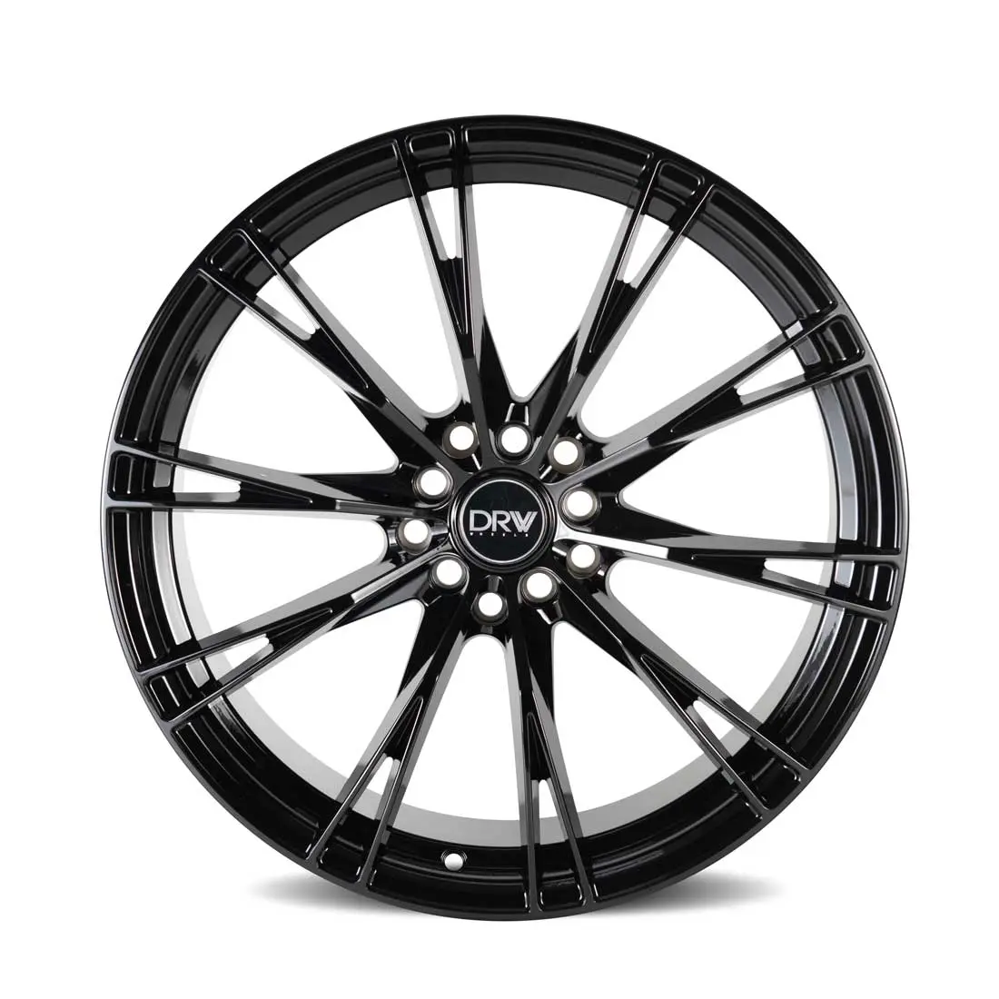 DRW D23 17X7.5 5X110 / 5X114.3 ET 38mm Gloss Black thumbnail 2