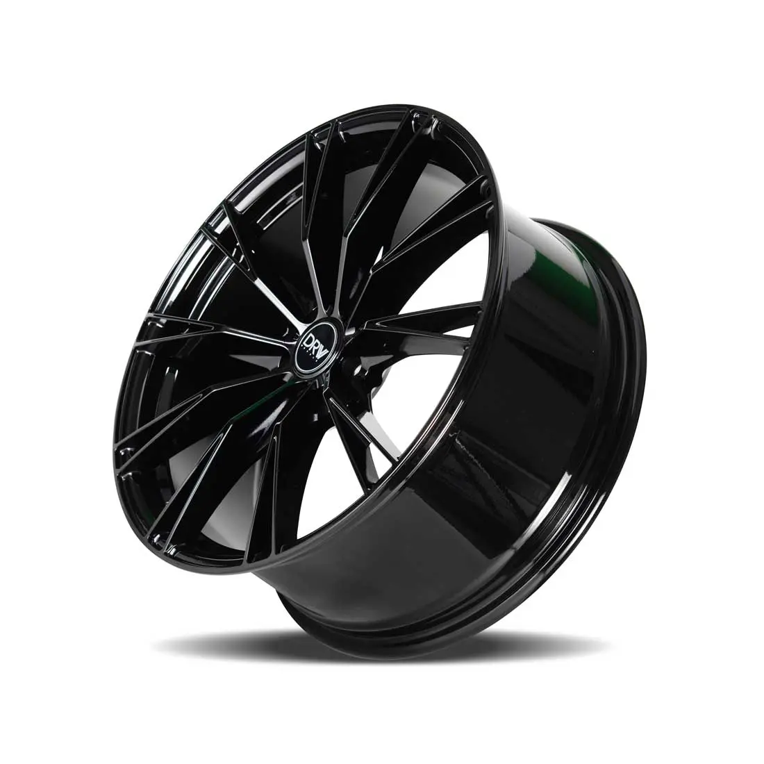 DRW D23 17X7.5 5X110 / 5X114.3 ET 38mm Gloss Black thumbnail 3