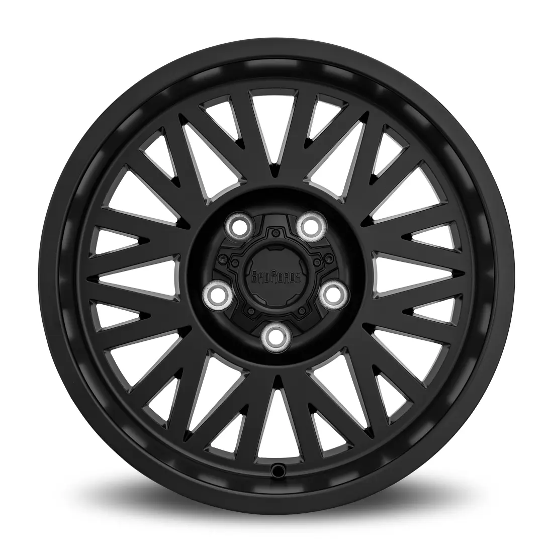Badroads BR10 17X9 6X139.7 0mm Matte Black miniature 2