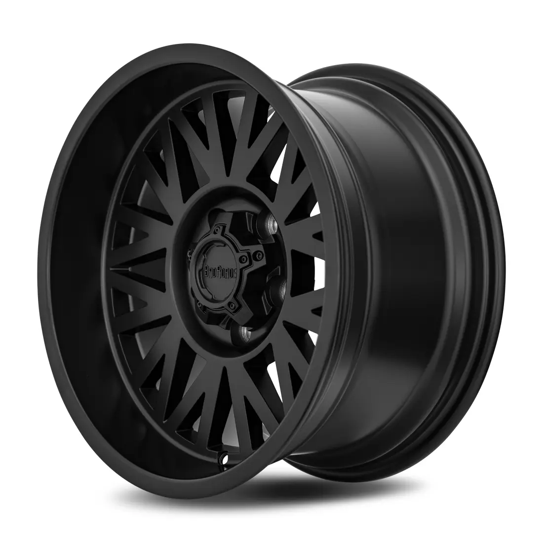 Badroads BR10 17X9 6X139.7 0mm Matte Black miniature 3