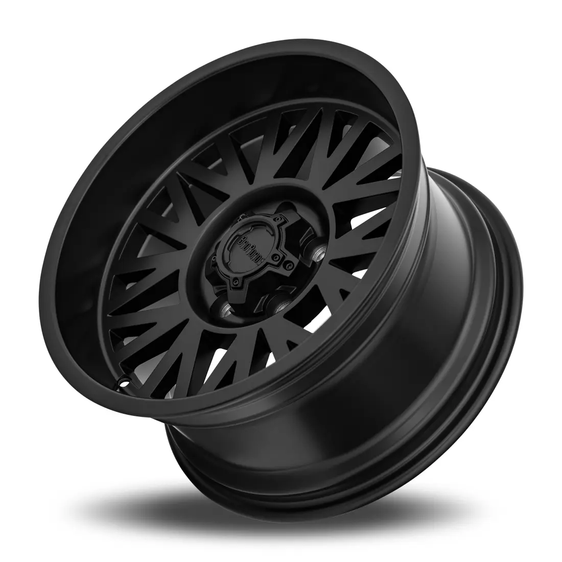 Badroads BR10 17X9 6X139.7 0mm Matte Black miniature 4