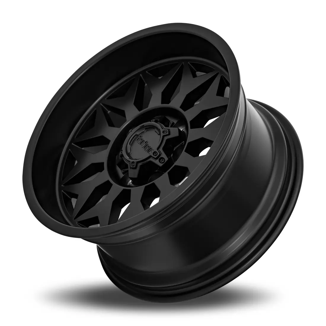 Badroads BR11 17X9 6X139.7 0mm Matte Black miniature 4