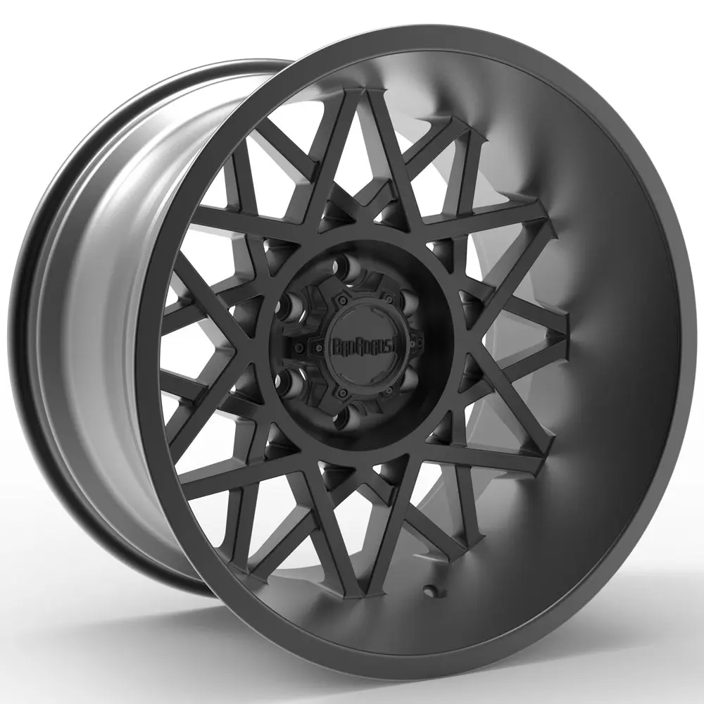 Badroads BR12 20X12 8X165.1 -44mm Gloss Black - image principale du produit