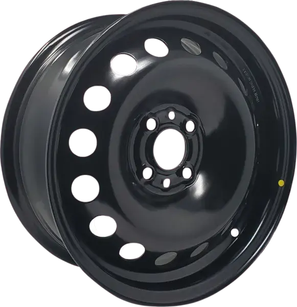 DTD Steel Wheels 15X6 4X114.3 45mm Black - image principale du produit