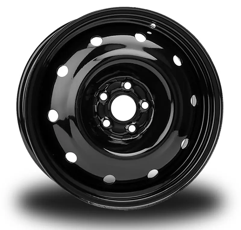 DTD Steel Wheels 16X6.5 5X100 48mm Black - image principale du produit