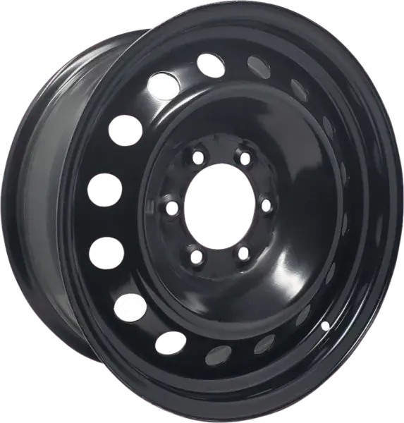 DTD Steel Wheels 16X7 5X114.3 12mm Black - image principale du produit