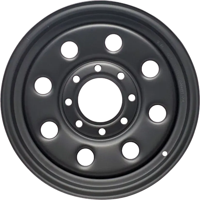 DTD Wheels Steel Wheels 18X8 8X180 ET 25mm Black