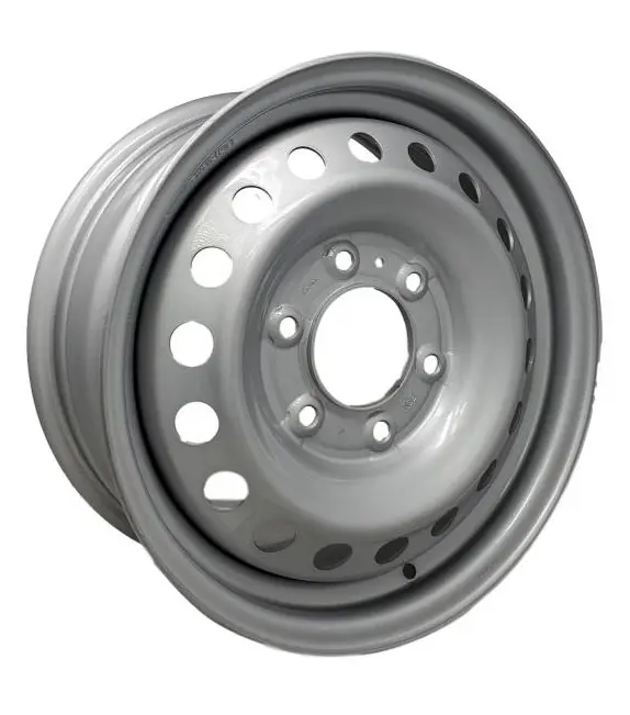 DTD Steel Wheel 16X6.5 5X100 ET 48mm Silver - image principale du produit