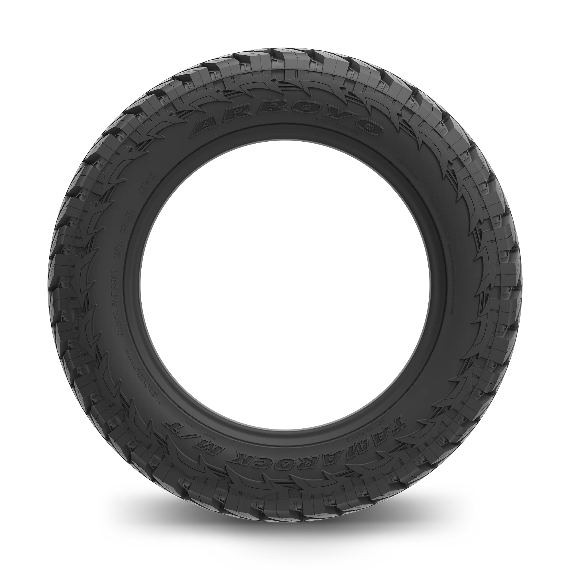 33X12.50R17LT Arroyo Tamarock M/T 120Q thumbnail 2