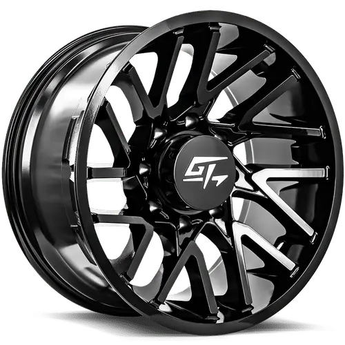 GT Offroad Aggression 18X9 8X180 ET 12mm Gloss Black