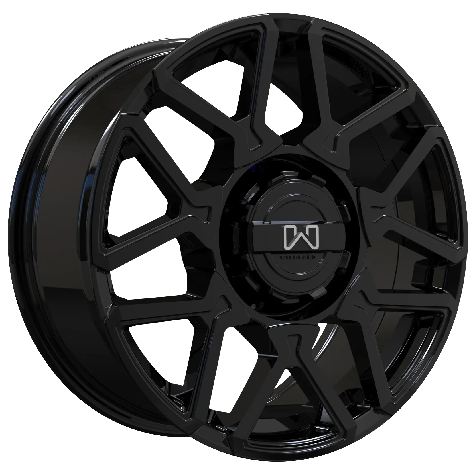 Wildland Hurricane 17X8 6X120 ET 35mm Gloss Black