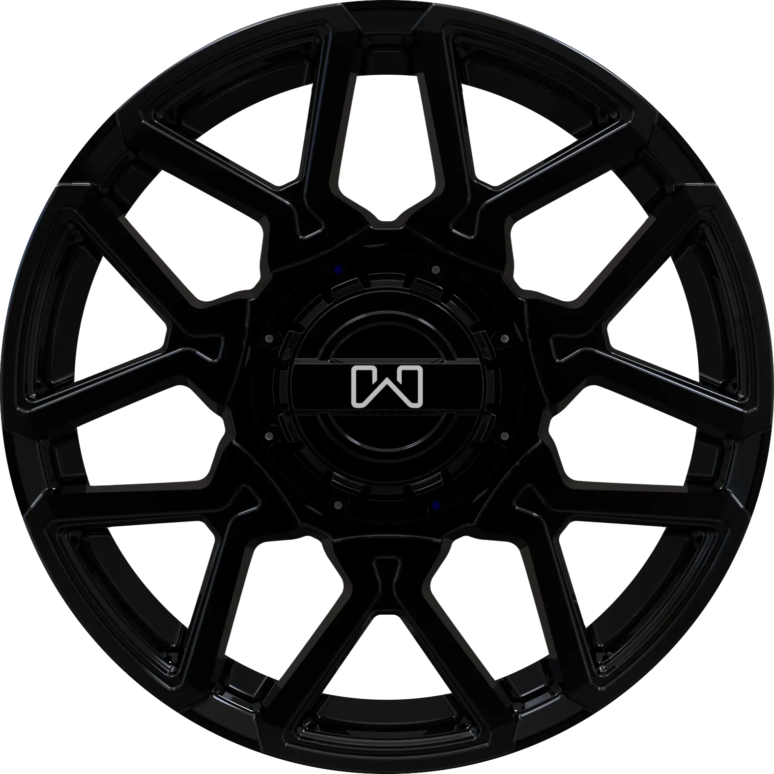 Wildland Cyclone 18X8 5X114.3 / 5X120.65 ET 35mm Matte Black miniature 2