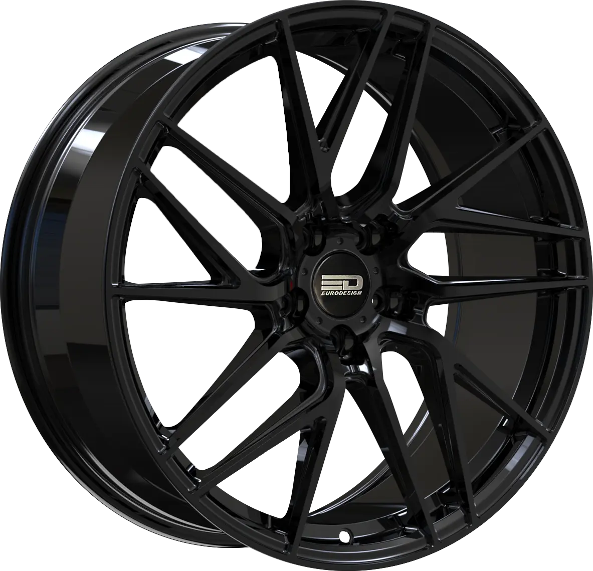 Euro Design Ottano - EFS 15X6 4X100 / 4X114.3 ET 35mm Matte Gunmetal