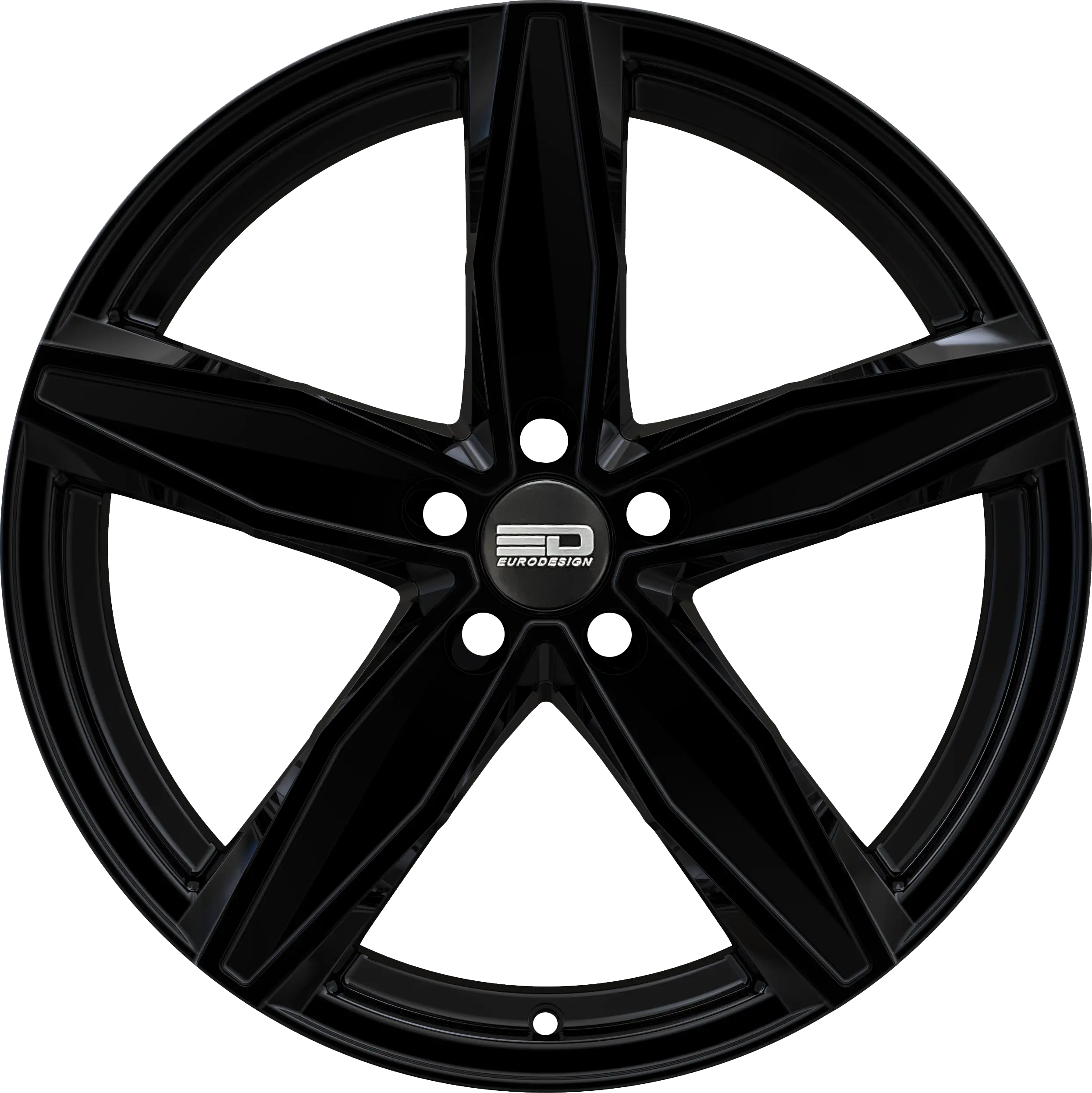 Euro Design Spa 17X7.5 5X120 ET 35mm Matte Gunmetal miniature 2