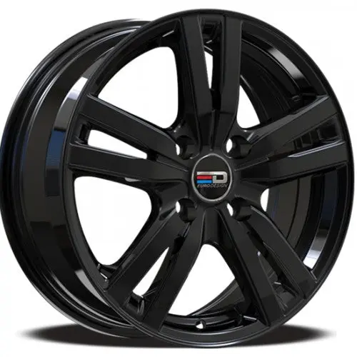 Euro Design Ottano 16X6.5 4X108 ET 38mm Gloss Black
