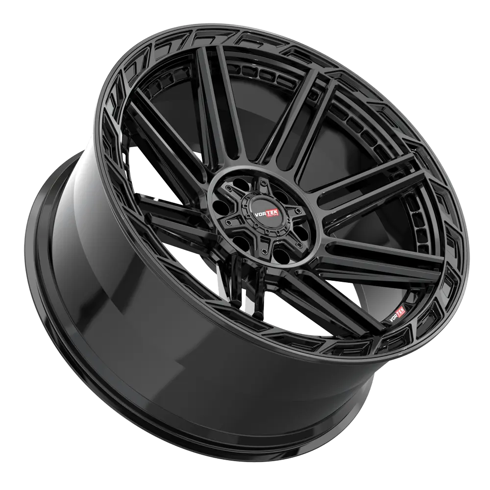 Vortek VRP-501 22X10 6X135 / 6X139.7 ET -18mm Gloss Black miniature 3