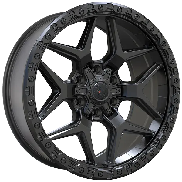 Forged Wheels XR13 20X9 6X135 / 6X139.7 ET 15mm Satin Black - main product image