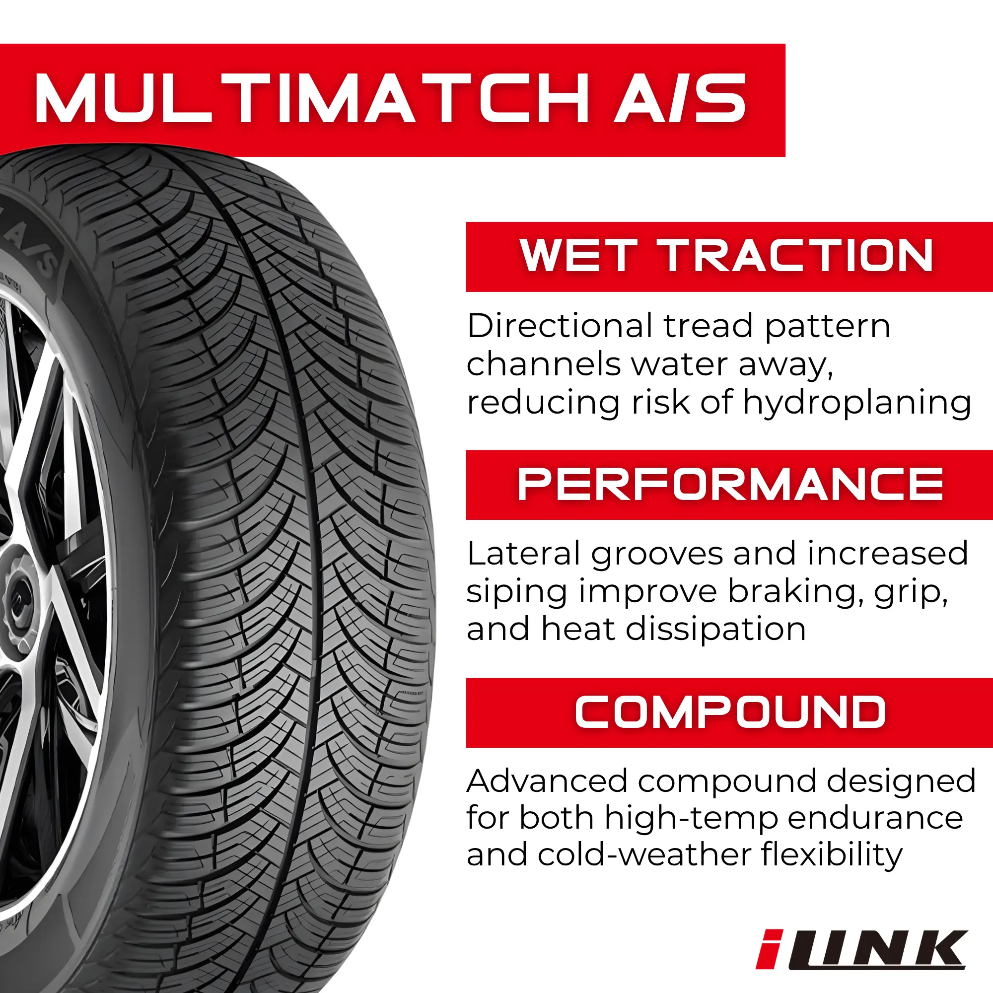 225/60R16 Zmax iLink Multimatch A/S 98H miniature 3