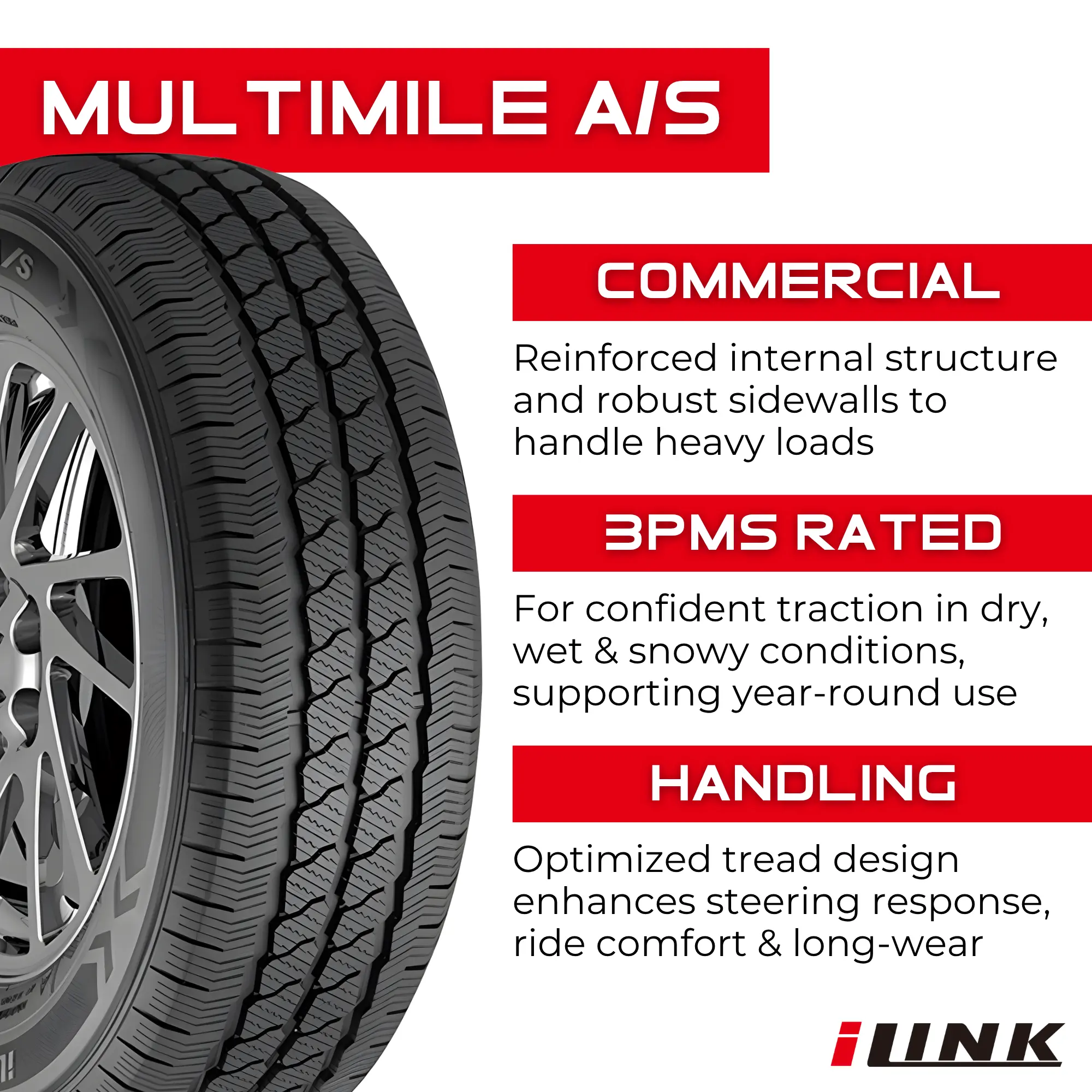 195/60R16C Zmax iLink Multimile A/S 99/97H thumbnail 3