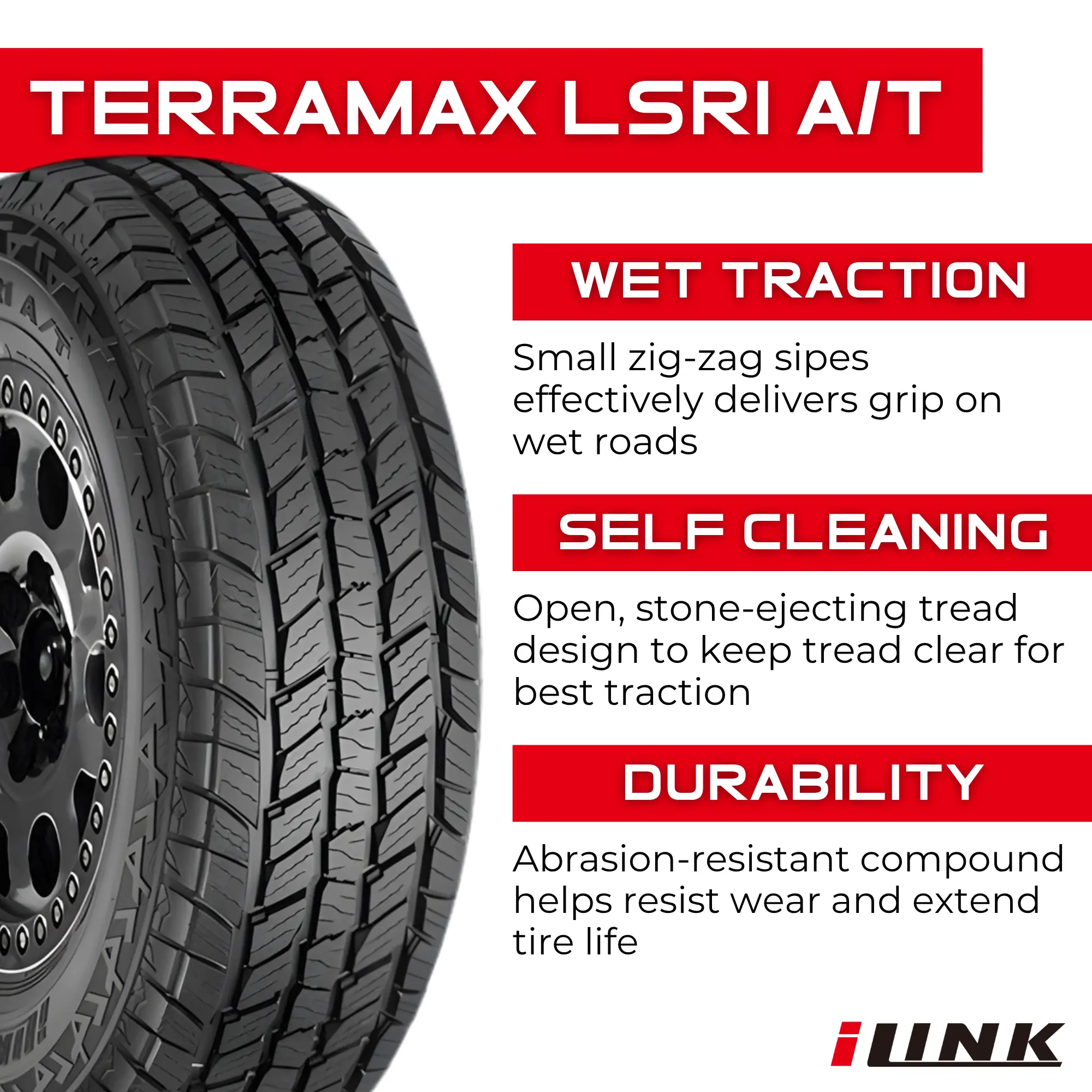 235/65R17 Zmax iLink Terramax LSR1 A/T 104T thumbnail 3
