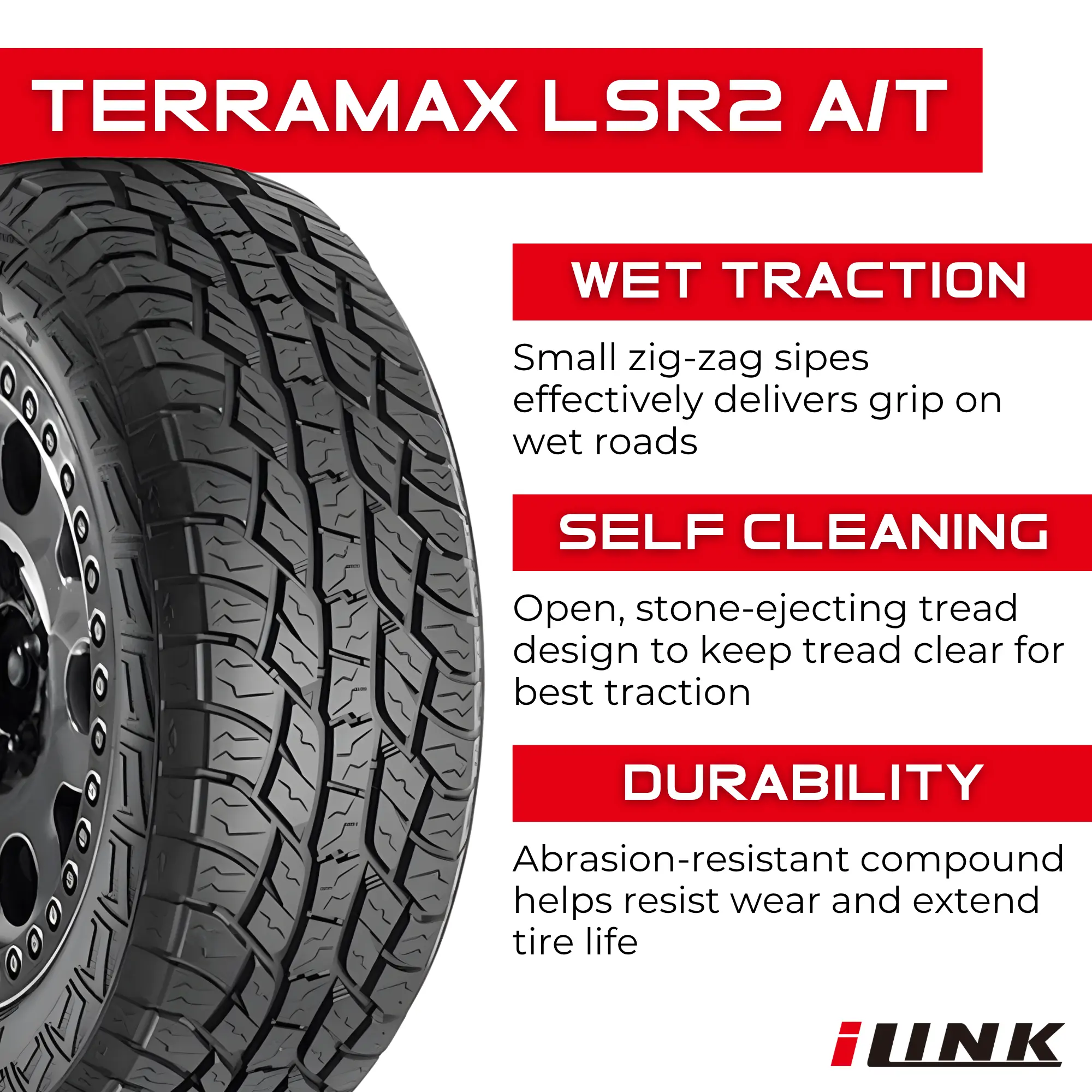 275/65R17 Zmax iLink Terramax LSR2 A/T 115T thumbnail 3