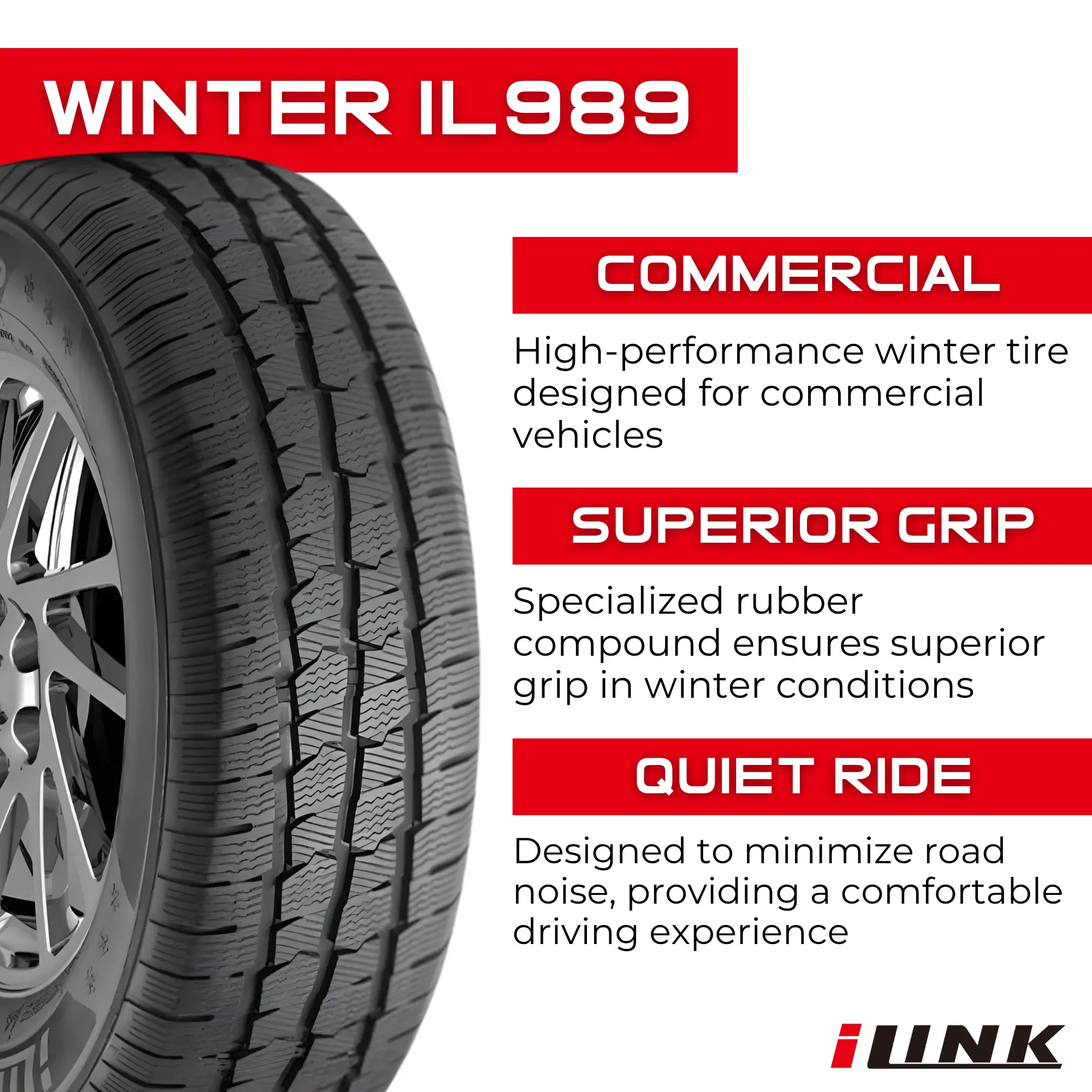 205/75R16C Zmax iLink Winter IL989 110/108R miniature 3