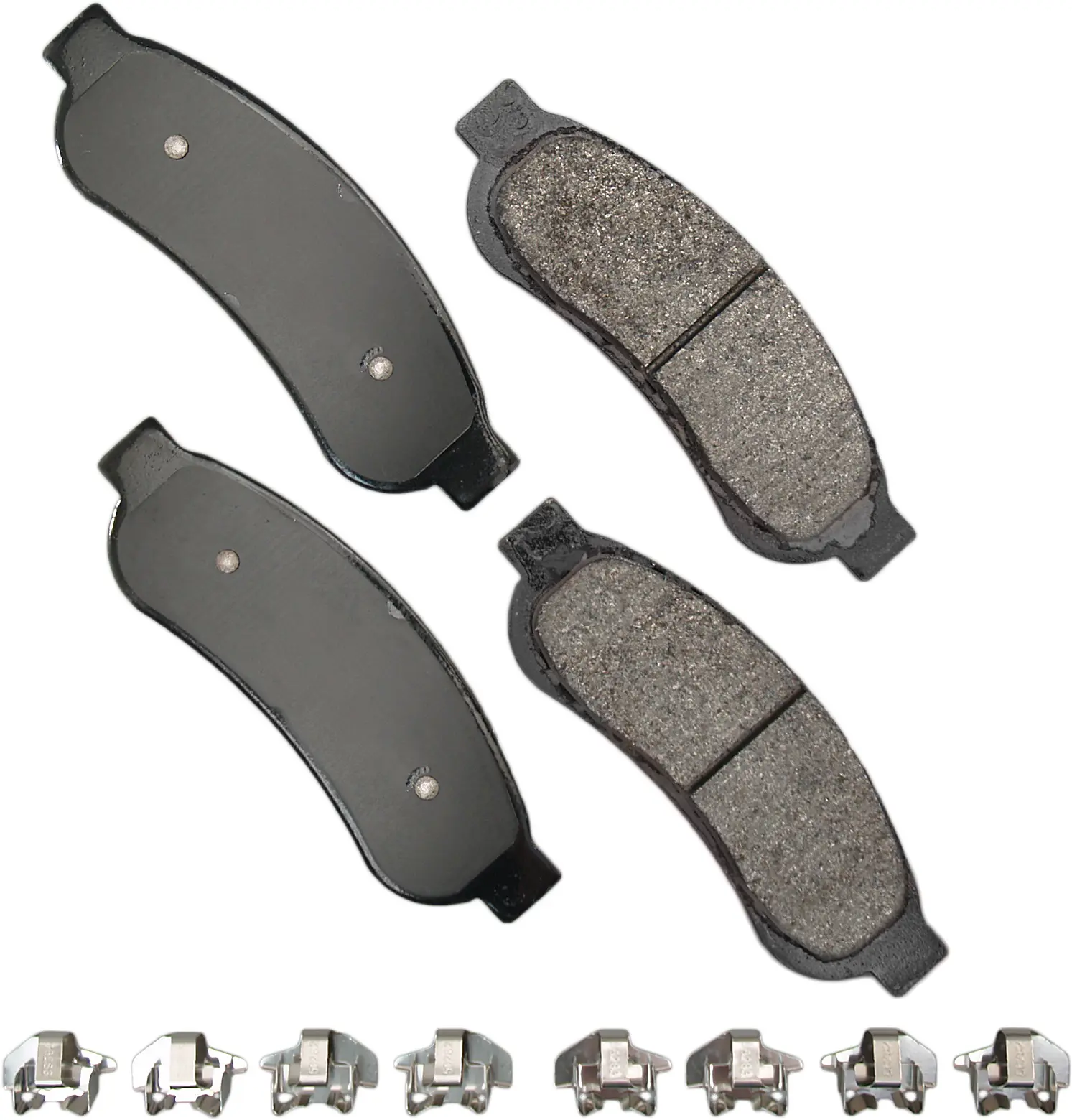 Akebono Severe Duty Ultra Premium Disc Brake Pad Set - main product image