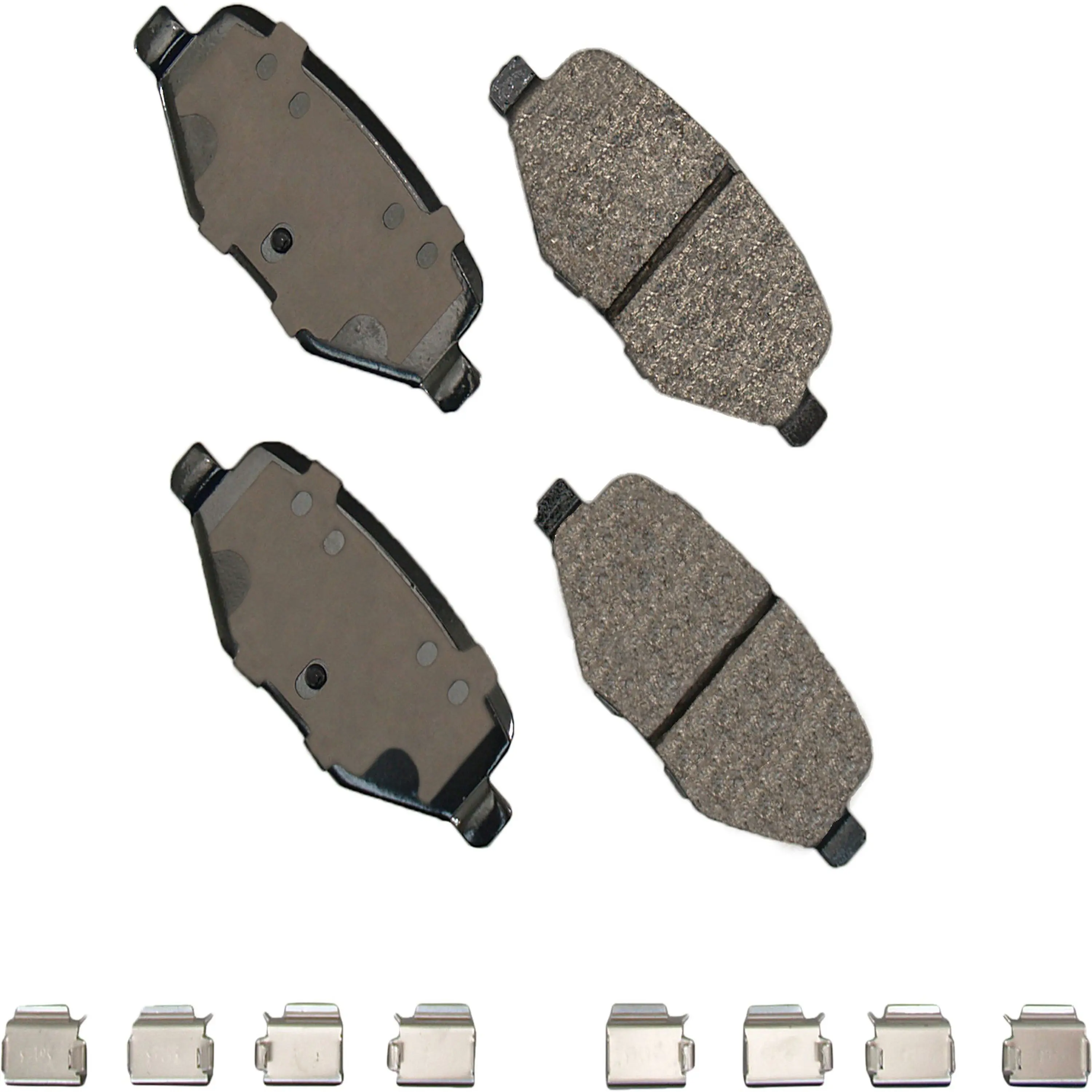 Akebono Severe Duty Ultra Premium Disc Brake Pad Set - main product image