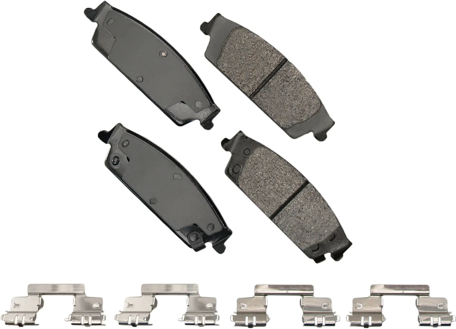 Akebono Severe Duty Ultra Premium Disc Brake Pad Set - main product image