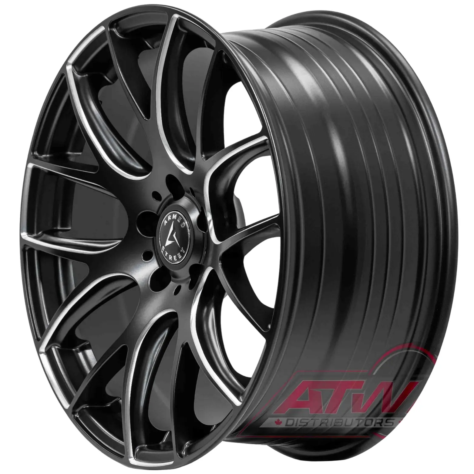 Armed Wheels Ammo 20X10 5X114.3 ET 40mm Satin Black Milled thumbnail 2