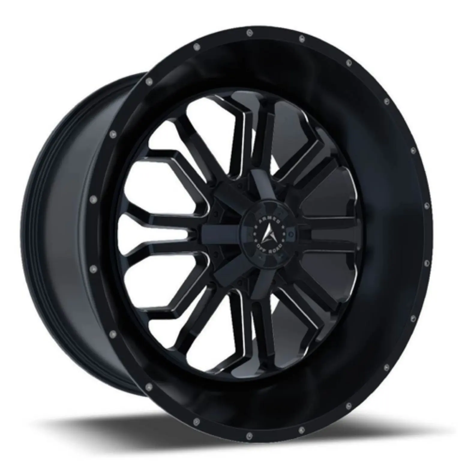 Armed Wheels Cannon 20X9 5X139.7 ET 18mm Matte Black Milled